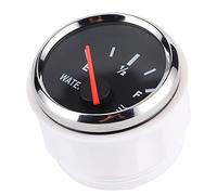 Yctze Indicador de Nivel de Agua de 2 Pulgadas con Luz de Fondo (Black | Universal para embarcaciones, camiones, vehículos recreativos, carrocería de acero inoxidable, diseño antivibraciones,