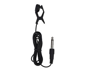 Yctze Micrófono de Contacto Portátil con Clip para Afinar Instrumentos, Guitarra Acústica, Ukelele, Violonchelo, Instrumentos de Viento de Madera y Más
