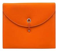 YDHSIKK Carpeta Tipo Bolsa, Carpeta organizadora de Documentos de Cuero sintético Multicolor 33 x 25 x 4,5 cm(Orange)