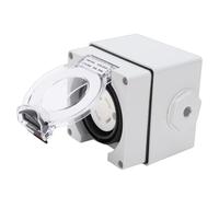 YDuupxe Caja de Entrada de Energía del Generador 30 Amp NEMA L14-30C IP66 | Bloque de Terminales de Latón con Certificación ETL, 3750-7500 W, 3 Polos y 4 Cables con Conexión a Tierra para 10 AWG,
