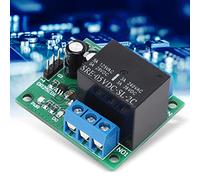 YDuupxe Módulo de Relé DPDT, 5V Bistable (DC5V) | Control de bloqueo automático, disparador de pulso bajo, puertos duales NO COM NC, indicador de polaridad inversa, control