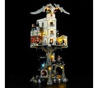 YEABRICKS - Luz LED para bloques de construcción de la edición de coleccionistas del Banco de los Magos Gringotts de Harry Potter -76417 (el set no está incluido)