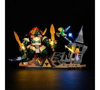 YEABRICKS Luz LED para Lego-77093 The Legend of Zelda Ocarina of Time - El modelo de bloques de construcción de batalla final (juego de construcción no incluido)