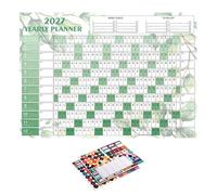 Year Calendar - 2027 Wall Planner, Double Sided Monthly Layout