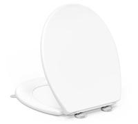 YEAUPE PRO Tapa WC Universal Asiento Inodoro Forma O Blanco