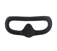 Yechiry Almohadilla para los Ojos, Funda de Cojín Facial de Esponja Suave, Funda de Banda Antideslizante con Cierre de Gancho, Ideal para Gafas Avata2 3, Mayor Comodidad y Seguridad (BLACK)