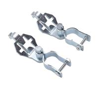 Yechiry Bisagra de Puerta de Poste en T, Bisagra de Puerta de Valla de Enlace de Cadena para Marco de 1-5/8 Pulgadas, Hierro Galvanizado Resistente