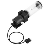Yechiry Bomba de 19W G1/4 Depósito de Cilindro de Tanque de Refrigeración por Agua Acrílico para Entusiastas del Overclocking (110 mm)