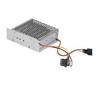 Yechiry Controlador de Velocidad del Motor DC10-55V 60A 3000W, Regulador de Velocidad del Motor PWM de Alta ontrolador de de Aluminio, Ideal para Control de del DC