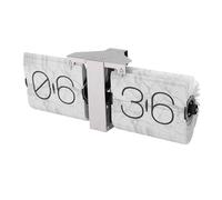 Yechiry Flip Clock 24 Horas Mecánico Cambio de Página Automático (Página Blanca)