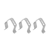 Yechiry Juego de 3 Clips para Sonda de Barbacoa, Soportes Duraderos para Termómetro de Acero Inoxidable para Accesorios de Parrilla de Cocina