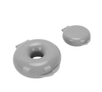 Yechiry Molde para Hacer Pasteles de Donut, Plástico PLA de Grado Alimenticio, con Forma de Pastel de Donut, para Hacer Postres con Construcción Robusta, Ideal para Panadería, Fiestas, Bodas y (GREY)