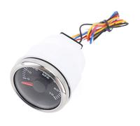 Yechiry Tacómetro de 52 Mm, 2 Pulgadas, 6000 RPM, Tacómetro para Automóvil, Kit de Medidor de RPM con Medidor de Horas y Retroiluminación de 7 Colores, 9-32 V, Ideal para Camiones, Tractores,
