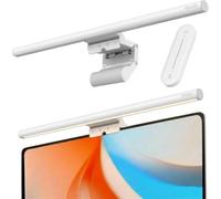 Yeelight Blanco Lámpara Monitor con Control Remoto Inalámbrico, Luz Monitor 250LM Protección Ocular, Barra de Luz LED USB para Oficina y Gaming, Monitor Light Bar Regulable