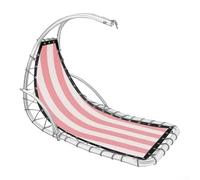 Yelvera Paño de repuesto para asiento diseñado para sillas colgantes de textileno que requieren una réplica dimensional precisa (rayas rosas)