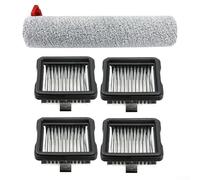 Yelvera Rodillos de cepillo y filtros HEPA para fregadores de suelos MIDEA S60 S60 Pro/Ultra (5 piezas)