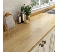 Yenhome Vinilo Adhesivo Muebles Madera Natural 40x300cm Papel Adhesivo Madera Roble para Mueble Rollo Vinilo Autoadhesivo Encimera Cocina Resistente al Calor Decorativo para Puerta Mesa Tabla Librería
