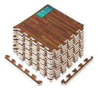 Yes4All 30x30 cm hasta 3.3 m² Set 12/16/36 Baldosas de Espuma EVA, Estera de Espuma, Estera de Gimnasio, Estera de Enclavamiento para Suelo de Garaje, Piscina al Aire Libre, Bañera de Hidromasaje