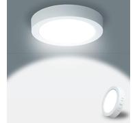 Yexati Pack 1x Panel LED Circular 15W 1800LM, Plafon Superficie LED Redondo 4500K Color Blanco Neutro, Driver Incluido. IP44 Angulo 120 para Dormitorio Cocina Salon Baño Comedor Pasillo 170 * 28Hmm