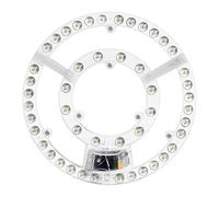 YFcaiheng Tablero de Panel Led, módulo de luces Led redondas, luces de techo, Panel regulable, reemplazo de 220V Led for lámpara circular, ventilador de techo, fijación magnética de luz ( Color : 24W