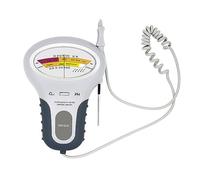 YFDGD Medidor Agua Dispositivo De Prueba Calidad del Agua 2 En 1, Probador PH For Piscina, SPA, Cloro, Medidor, Medición CL2 Multiusos Preciso Fácil