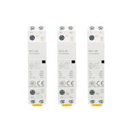 YFHGULBTK Contactor CA Modular doméstico de Montaje en riel DIN, 2P, 4P, 16A, 20A, 25A, 1NO, 1NC, 2NO, 2NC, 220V, 50/60Hz(2p 32a,2NO)
