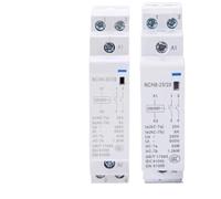 YFHGULBTK Contactor de CA doméstico NCH8-20/20, 20 A, 25 A, 40 A, Tipo riel, 2 Polos, 25/40, 4 contactos Normalmente Abiertos(Nch8-25 20)