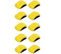 YGBWAOV 10X Bloque de Lijado Manual de 5 Pulgadas para Papel de Lija de Gancho y Lazo Almohadilla de Pulido Almohadilla de Pulido Herramientas Abrasivas