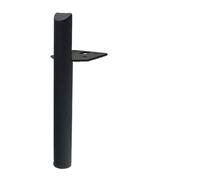 YGLEEULI Füße für Möbel 1 Pieza de Patas 13/15/18,20 cm for Muebles, Metal for sofá, TV, Armario, baño, Cama, Repuesto for Mesa Centro Soporte Pata para Camas Somieres Sofas(Black 13cm)