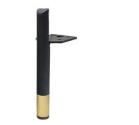 YGLEEULI Füße für Möbel 1 Pieza de Patas 13/15/18,20 cm for Muebles, Metal for sofá, TV, Armario, baño, Cama, Repuesto for Mesa Centro Soporte Pata para Camas Somieres Sofas(BlackGold 15cm)