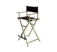 YGSGJSP Silla de Director Plegable Silla de Director Artista Maquillaje con Marco Aluminio, Muebles Exterior Plegables, Plegable portátil Ligero(Champagne)
