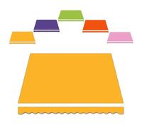 YHDMDQ Recambio De Tela para Toldo De Jardín Retráctil Paño Poliéster De Repuesto para Toldo Lona De Toldo Exterior Cubierta De Repuesto para Toldo 3.5x3m(Yellow,3x2m/10x6.5ft)