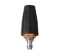 YHomU Boquilla turbo para lavadora a presión, orificio 035, conexión rápida universal de 1/4 pulgadas, boquilla giratoria de alta presión con núcleo de cerámica para limpieza de entradas, aceras y