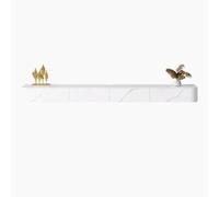 YHxFlux Estante flotante para consola multimedia, panel de roca, consola de pared, entretenimiento, soporte moderno con almacenamiento y cajones para sala de estar, dormitorio, televisores (XL)