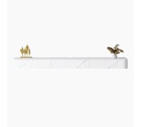 YHxFlux Estante flotante para consola multimedia, panel de roca, consola de pared, entretenimiento, soporte moderno con almacenamiento y cajones para sala de estar, dormitorio, televisores (pequeño)