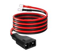 YIBEICO Cable de batería extra de 50 A para EcoFlow Delta 2/3 y Wave 3 | Cable de expansión bidireccional XT150 de 8 AWG para sistemas de batería externa compatibles de 48 V/51.2 V