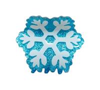 YIBOZI Accesorios para el cabello de Navidad, accesorios para el pelo de Navidad, diseños acrílicos brillantes para fiestas y reuniones familiares, pinzas para el pelo seguras para niños