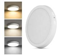 YICALE Plafon Led Techo Cocina 25W Ø21cm Downlight 3 Tonos Luz Memoria