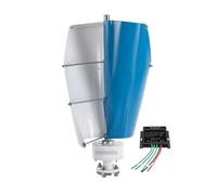 YIGECHENXIN Kit Vertical de turbina eólica de 3000W, generador Maglev Permanente de 220V con Controlador Generador de energía silencioso Adecuado para Uso en Exteriores y Patios (2 aspas),12v