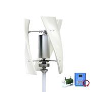 YIGECHENXIN Turbinas eólicas de 10000W, generador eólico, Sistema Completo de Almacenamiento de energía doméstica de 12V 24V 48V, aerogeneradores para el hogar con Controlador e inversor,24v