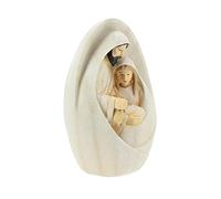 Yiida Figura Sagrada Familia | figuritas Adornos naviños, artesanía Detallada la Natividad para la decoración naviña y la decoración la víspera Navidad