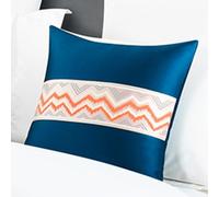Yimafaner Pie De Cama De Satén, Protector Y Elemento Decorativo De Jacquard | Bufanda De Cama De Lujo Para Hotel, Ideal Para El Dormitorio Del Hogar, Mantas Suaves Para La Cama(N,48*48cm pillowcase)