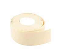 YindiMister Cinta Adhesiva de PVC Autosellante para Fregadero de Cocina, Inodoro, Baño Y Bañera, Beige, tal como se describe