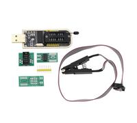 YINETTECH 1 juego CH341A serie 24/25 EEPROM Flash BIOS programador USB con módulo adaptador SOIC8 SOP8 para enrutamiento de placa base y programación de panel LCD