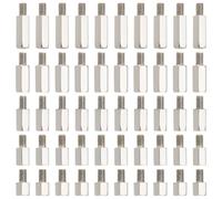 YINETTECH 50 Uds Macho A Hembra M4 Pernos de Rosca 6+6mm 8+6mm 10+6mm 12+6mm 15+6mm PCB Pilar Largo Pernos Espaciadores Hexagonales de Acero Al Carbono Niquelados