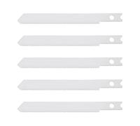 YINETTECH Paquete de 5 Hojas de Sierra de Calar Bi-metal con Espiga u 24 tpi para Corte de Madera y Metal
