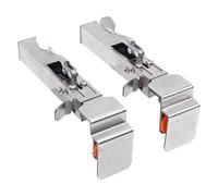 Yinhing 2 Clips de Fijación de Cajones con Abrazadera de 2 Mm de Grosor Abrazadera de Instalación de Panel de Cajón de Gabinete de Acero Reforzado para Ensamblaje Seguro de Herramientas Apto para