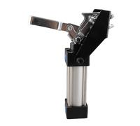 Yinhing Abrazadera de Sujeción Neumática para Cilindro Profesional GH 12130 de 300 Mm Diseño Ergonómico y Fácil de Usar para Soldadura y Accesorios que Aumenta la e la Producción la