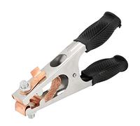 Yinhing Abrazadera de Tierra de Cobre Galvanizado 500A, Clip de Tierra de Soldadura para Soldador Manual, Reemplazo de Durabilidad de Alta Conductividad (Estilo estadounidense)