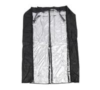 Yinhing Cubierta para Estante de Almacenamiento, PVC Transparente 210D, Poliéster Recubierto de Plata, Protector de Estante de Alambre para Garaje, Sótano, Almacén, Tamaño 36x18x72 Pulgadas, Ideal
